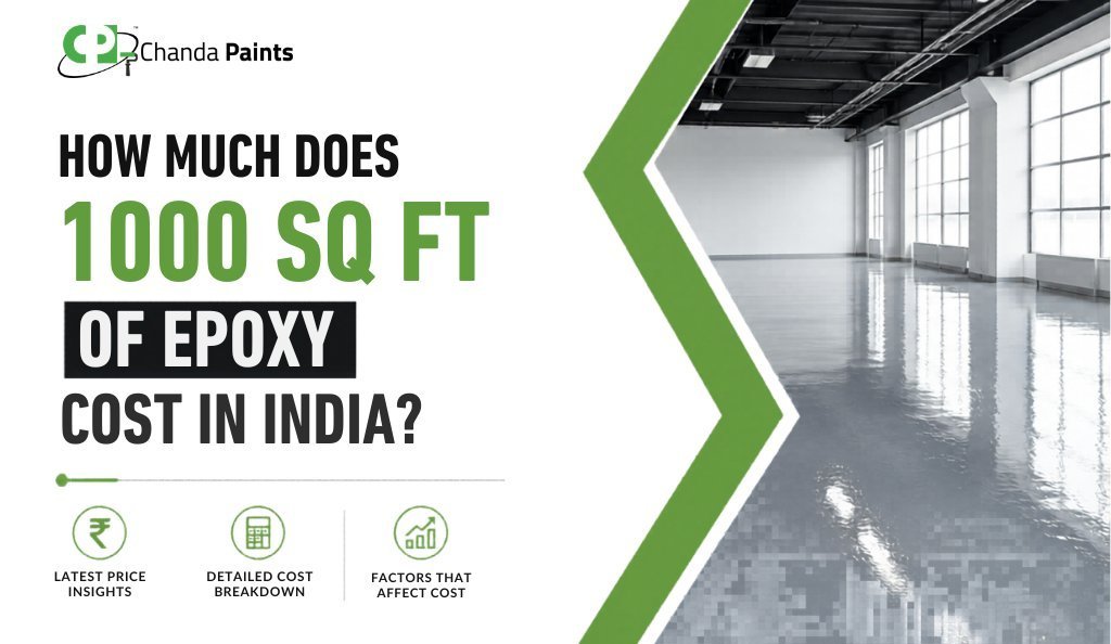 How Much Does 1000 Sq Ft of Epoxy Cost in India?