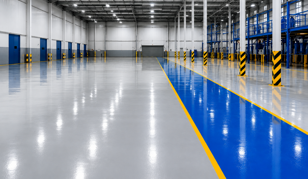 Industrial Epoxy Flooring Cost in India 2026: Complete Price Guide Per Sq Ft Background