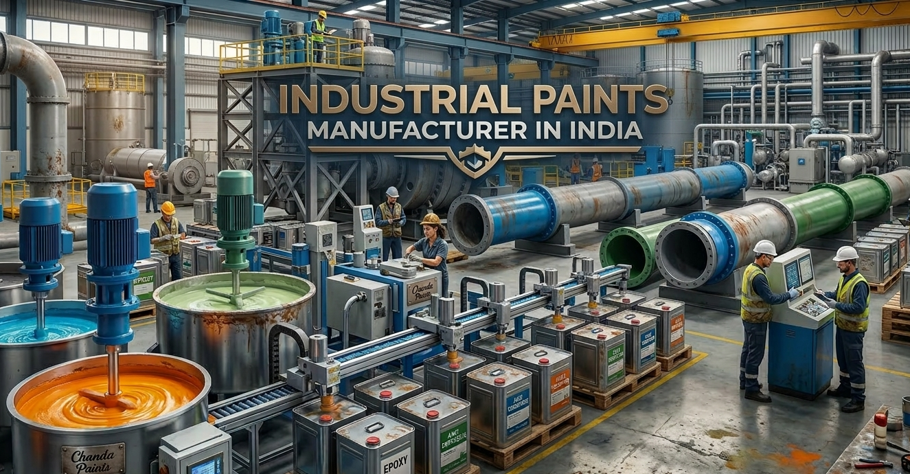 How to Choose the Right Industrial Paints Manufacturer in India Background