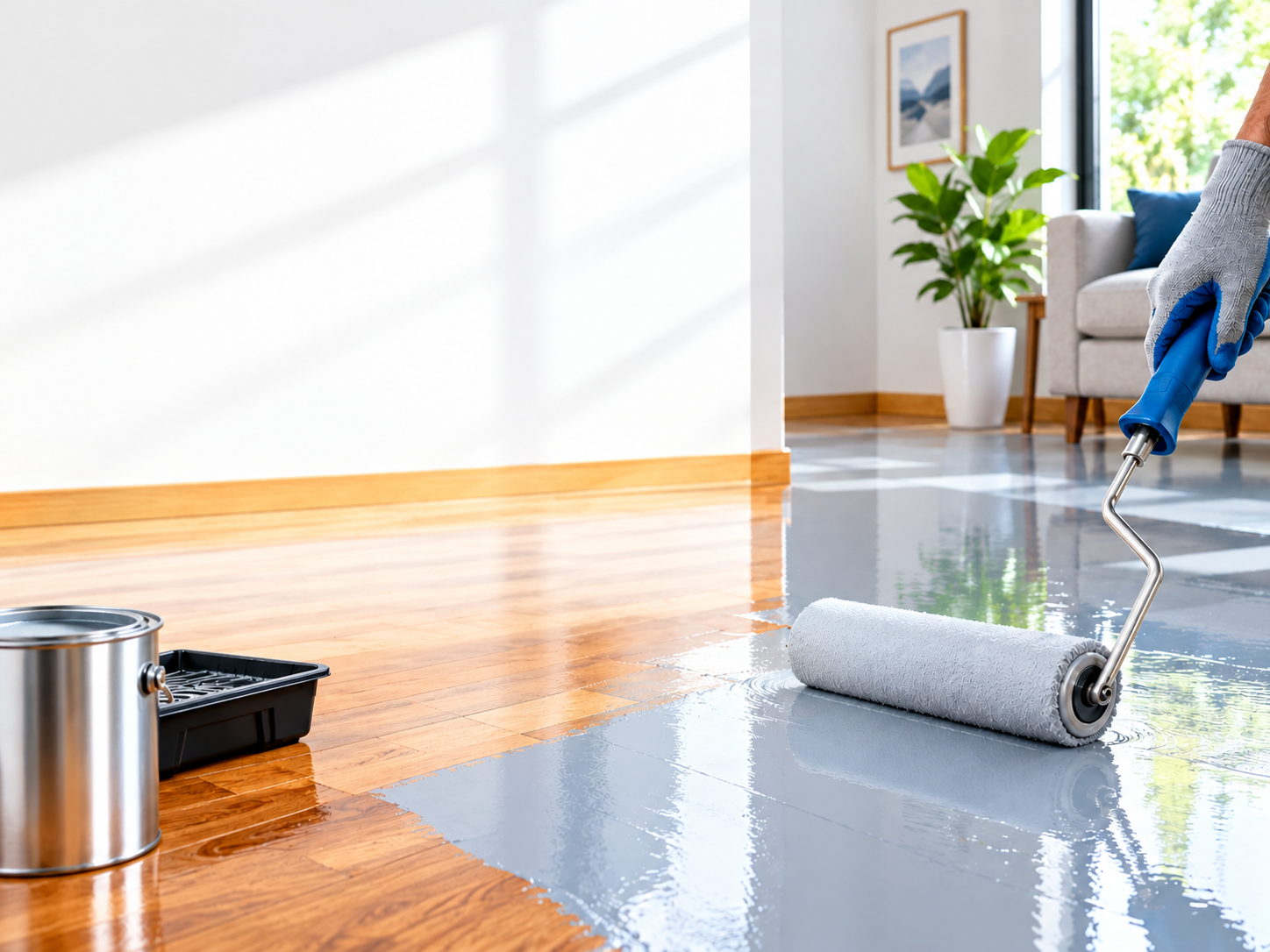 Epoxy Floor Paint for Wood Floors: Complete Guide Background