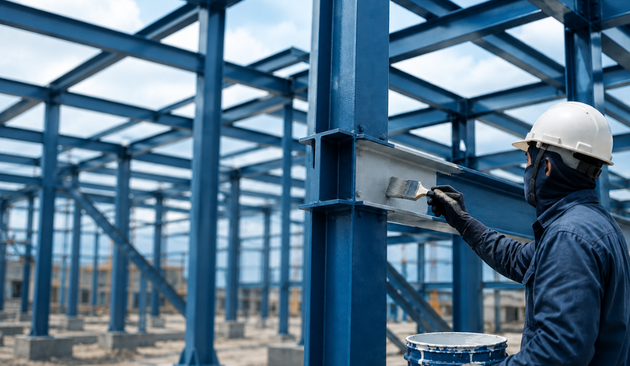 Steel Structure Paint: How to Protect Steel Structures? Background
